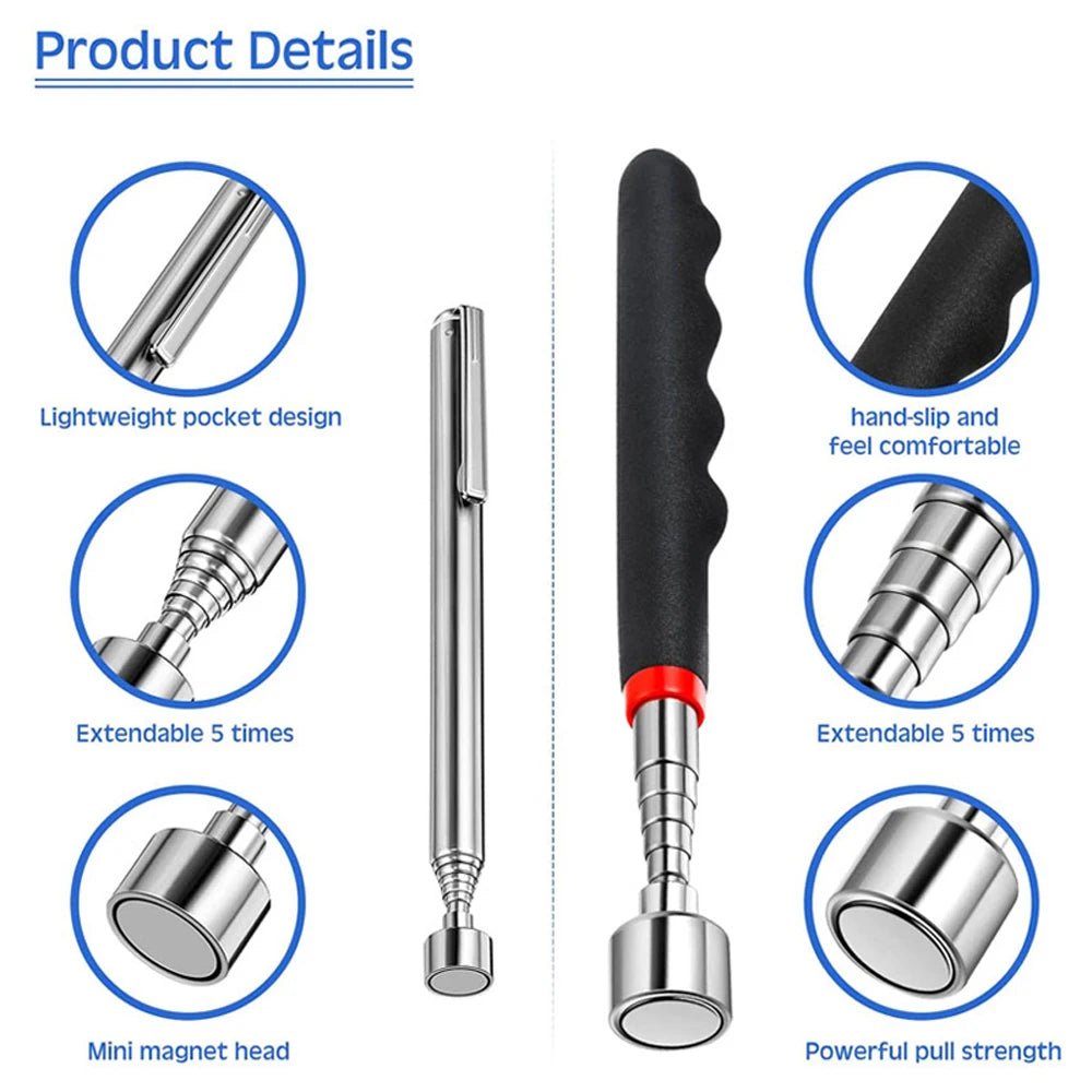 Magnetic Pickup Rod Stick